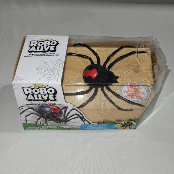Robo Alive Robotic Crawling Spider Toy by Zuru - Picture 1 of 1